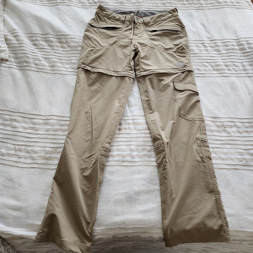 The North Face zip off pants